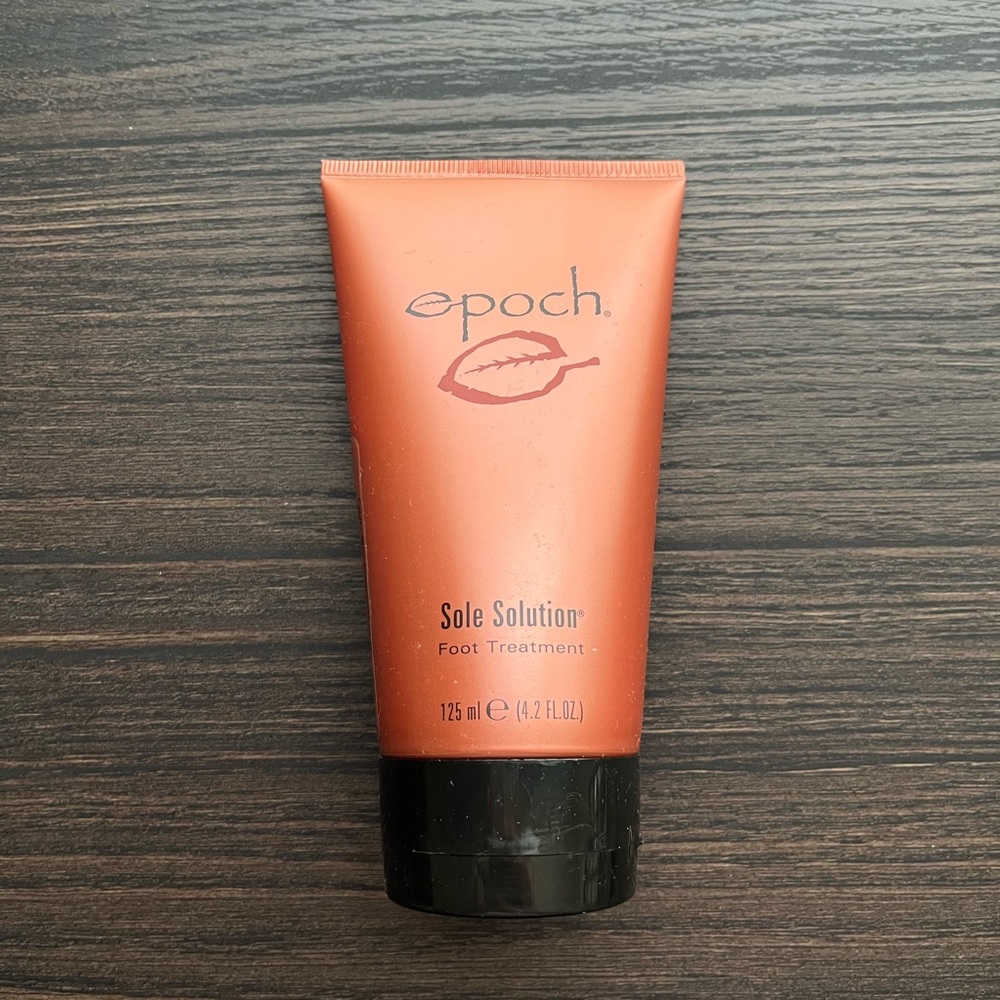 Nuskin epoch sole solution foot cream